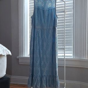 Light blue lacey dress, Large, from Francesca's